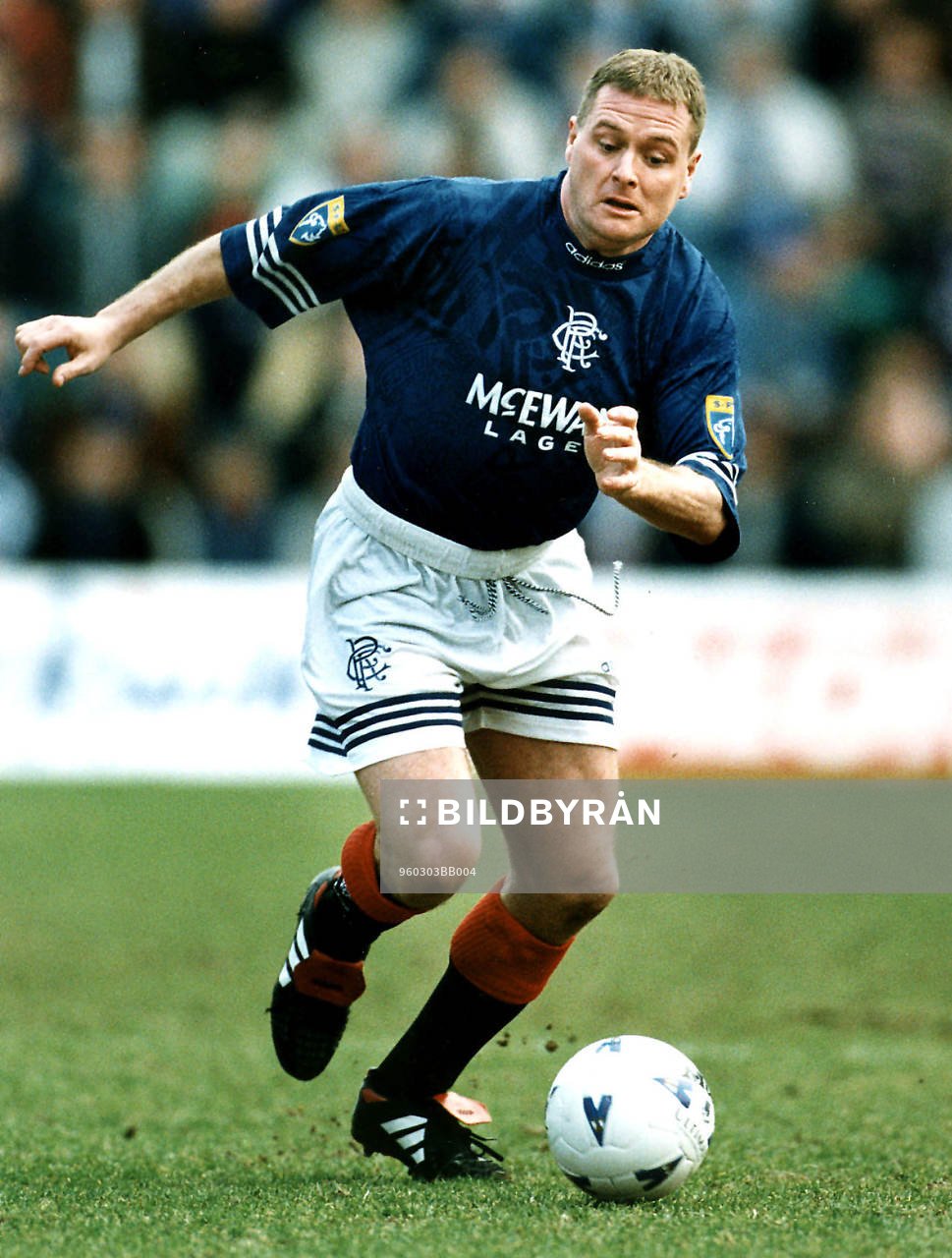 1996-03-03 Paul Gascoigne, Glasgow Rangers