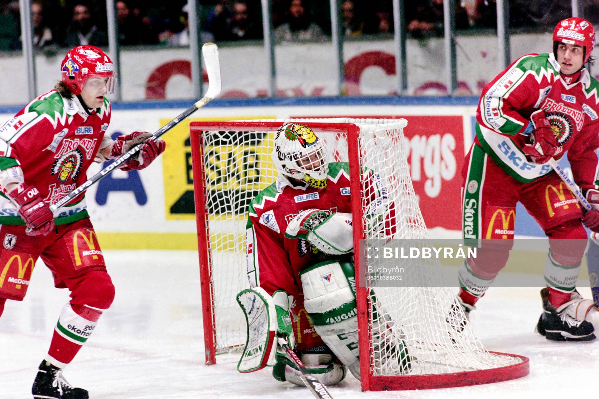 Mikael Sandberg, målvakt i Frölunda