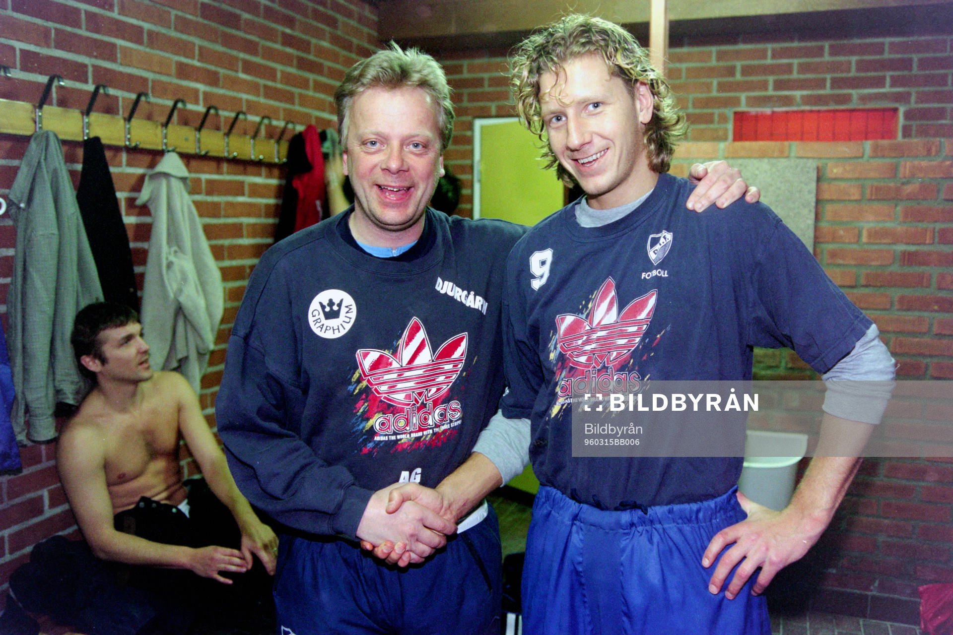 Anders Grönhagen, tränare och Jesper Jansson, Djurgården