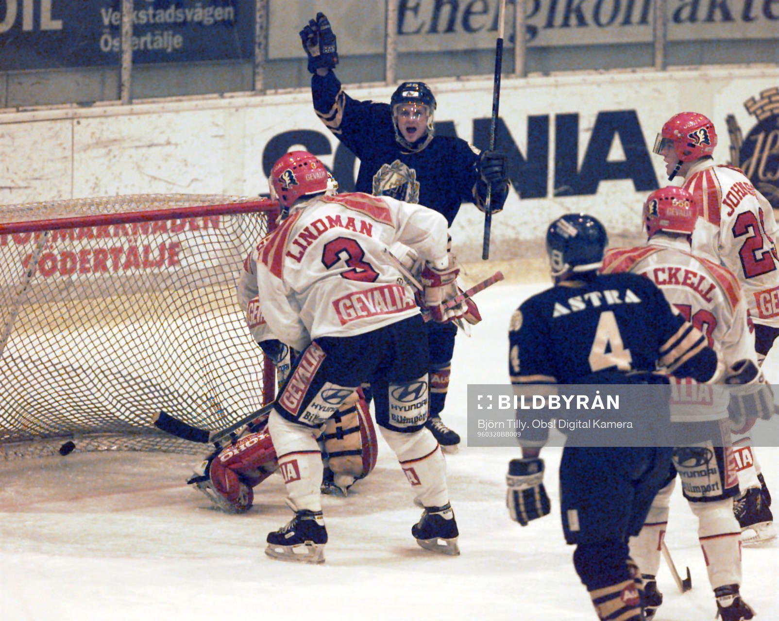 1996.03.20 Ishockey, kval till elitserien, Södertälje -