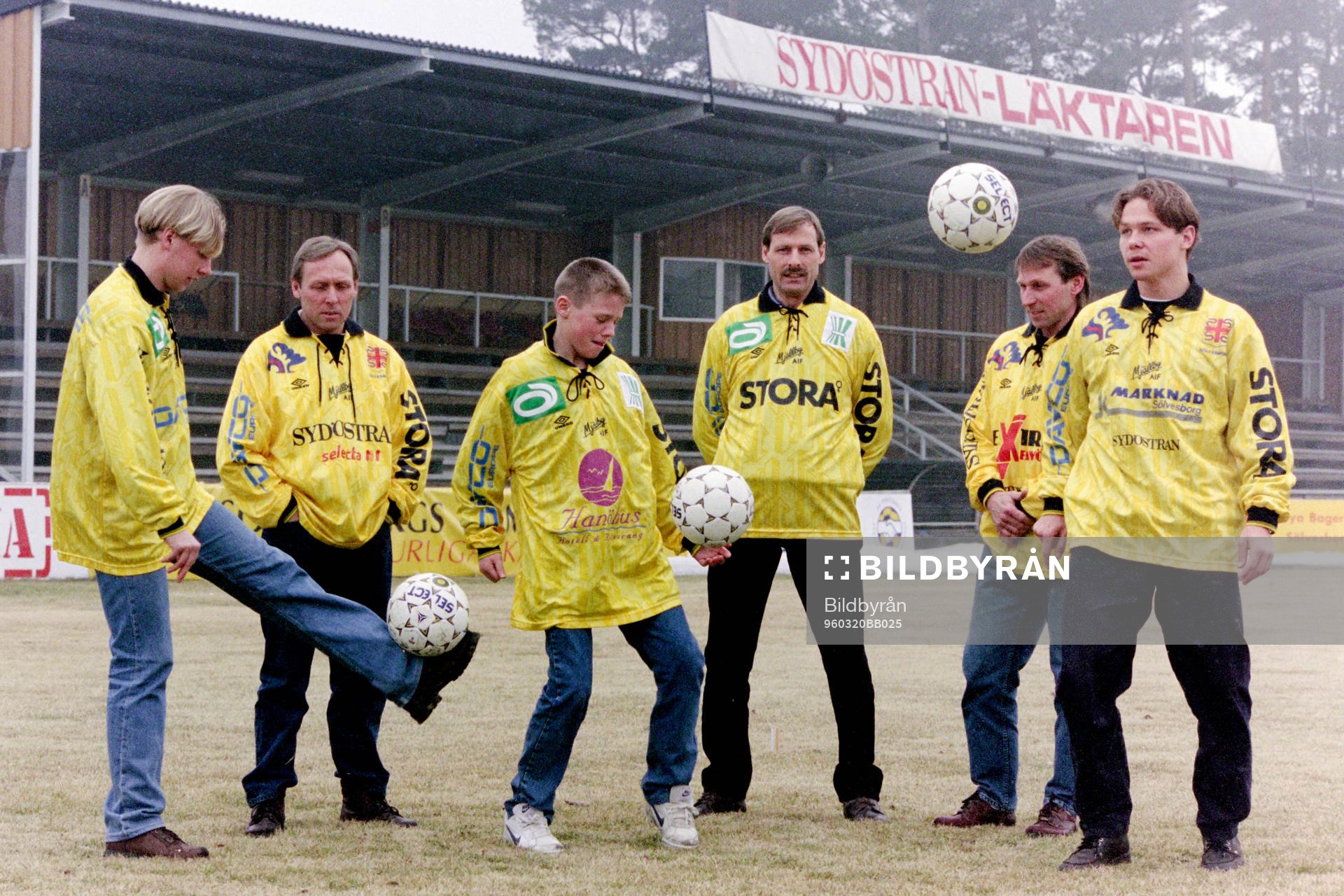 Sven-Bertil Andersson, Rolf-Inge Andersson och Bo Andersson
