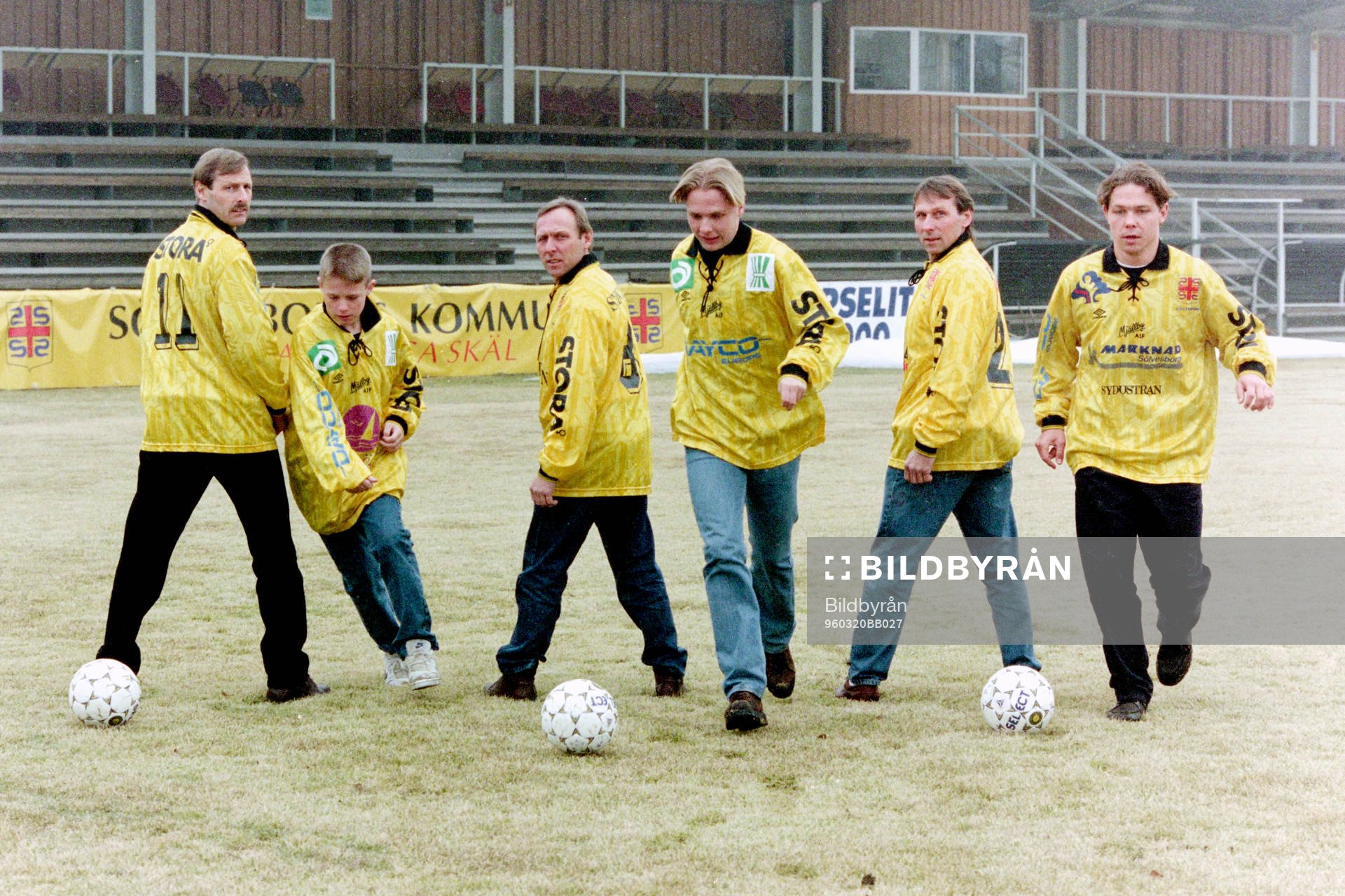 Sven-Bertil Andersson, Rolf-Inge Andersson och Bo Andersson