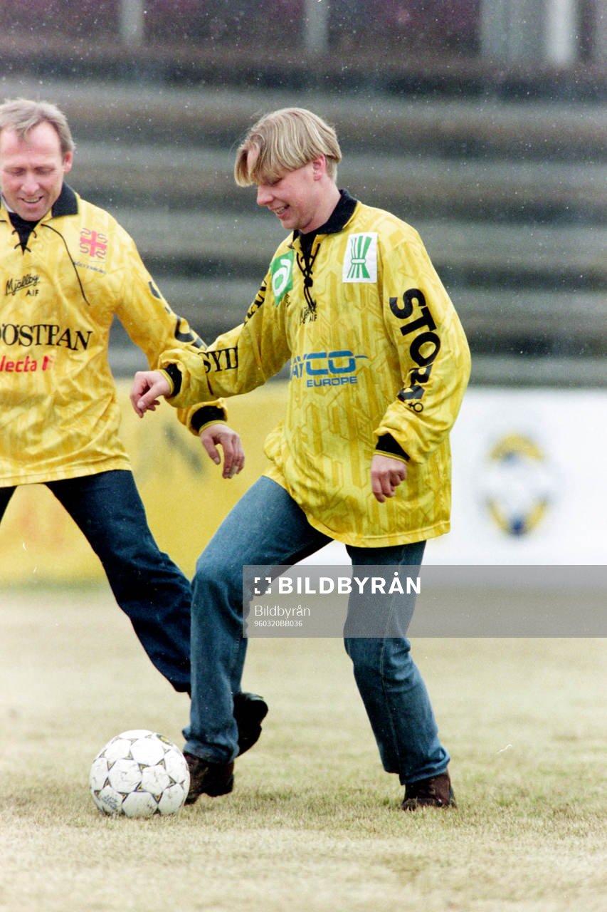 Sven-Bertil Andersson med sin son Jonas