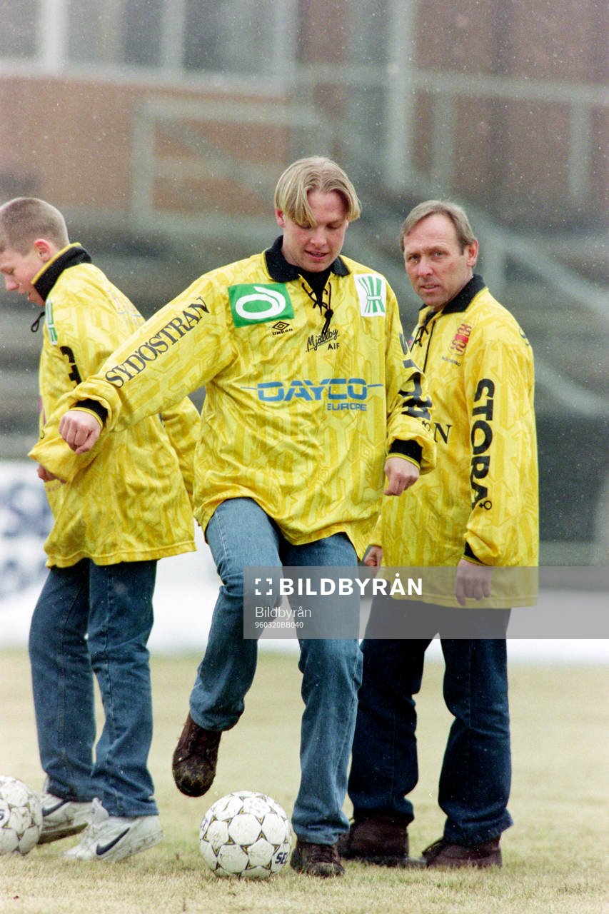 Sven-Bertil Andersson med sin son Jonas