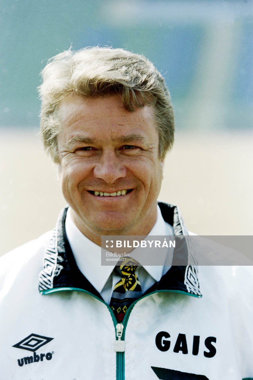 Fotboll, Div 1 Södra, Upptaktsträff: Bengt-Arne Strömberg, Gais.