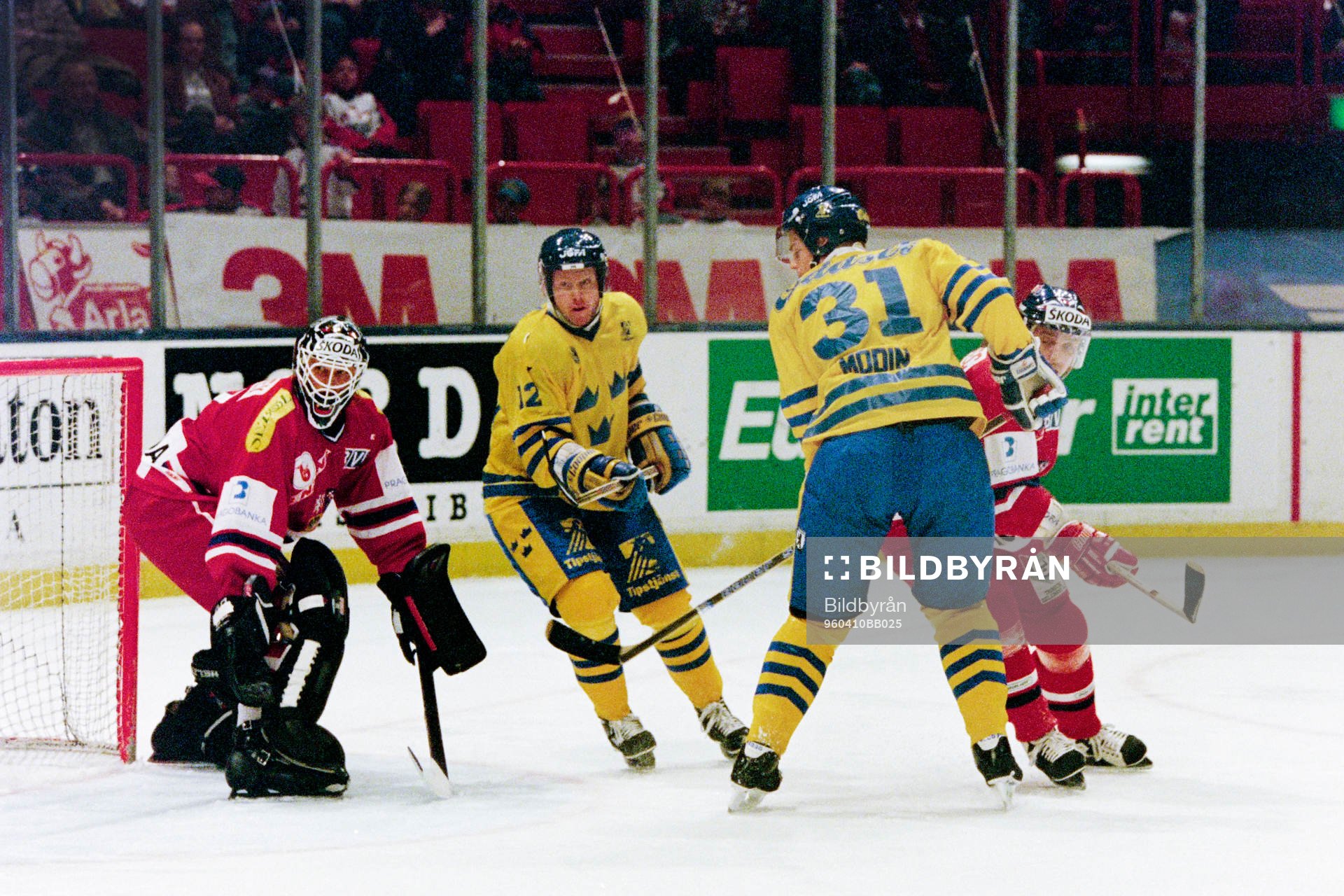 Andreas Dackell och Fredrik Modin, Sverige framför Roman