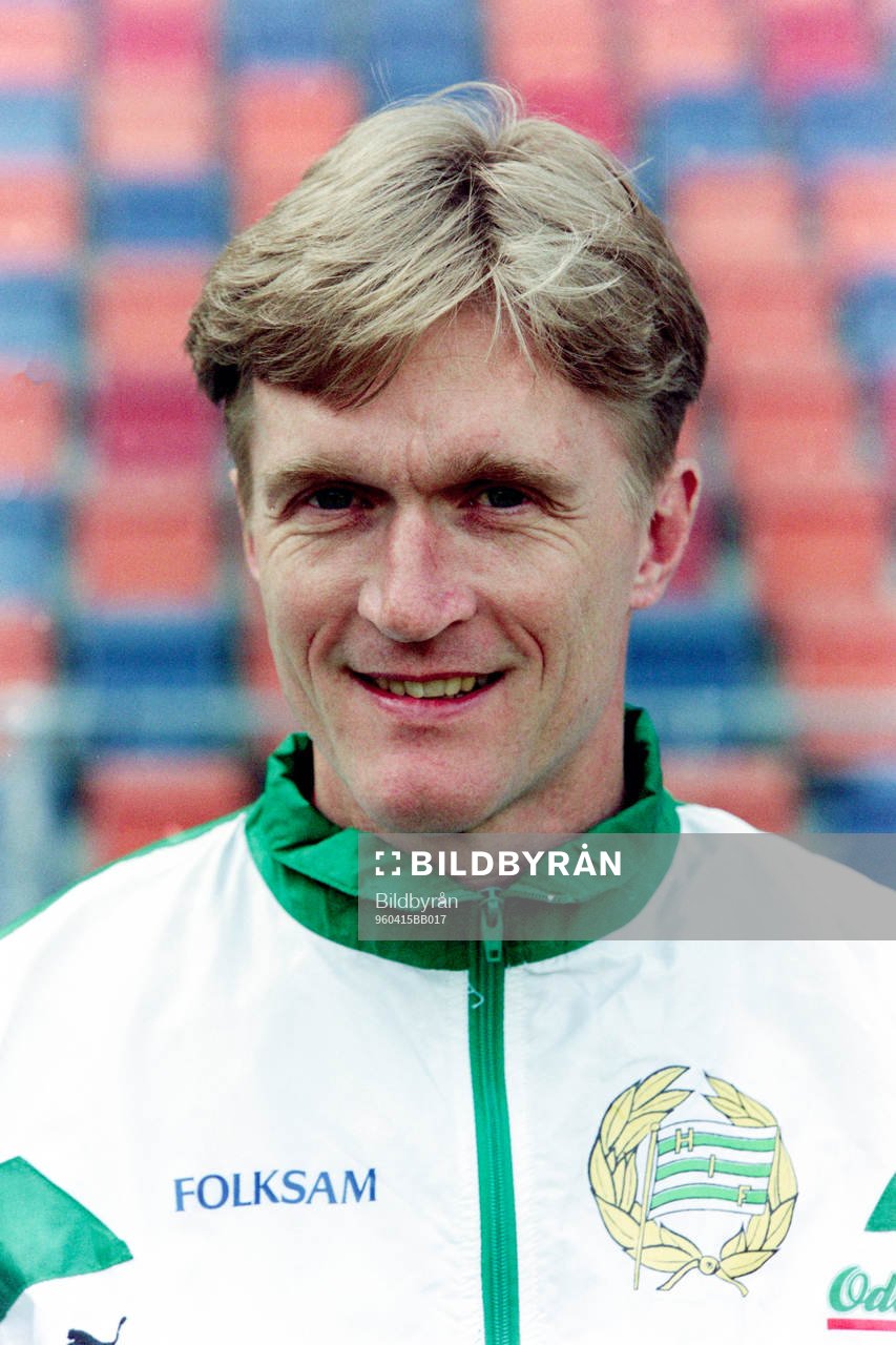 Fotboll, Div 1 Norra, Upptaktsträff: Göran Göransson, tränare i Hammarby IF.  