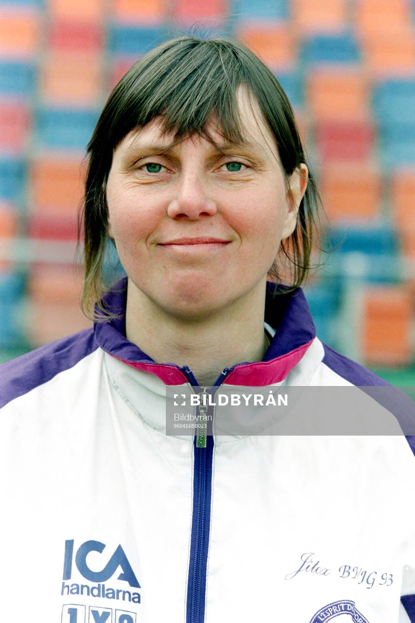 Fotboll, Damallsvenskan, Upptaktsträff: Christina Johansson, tränare i Jitex.