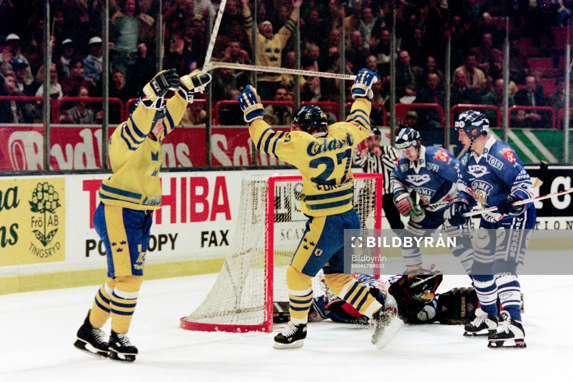 Tomas Forslund, Sverige jublar