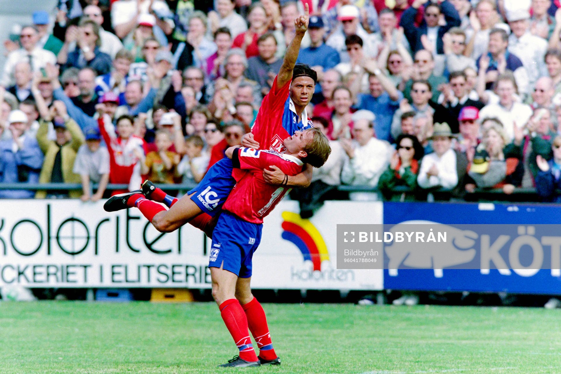 Martin Pringle och Mattias Jonson, Helsingborg jublar