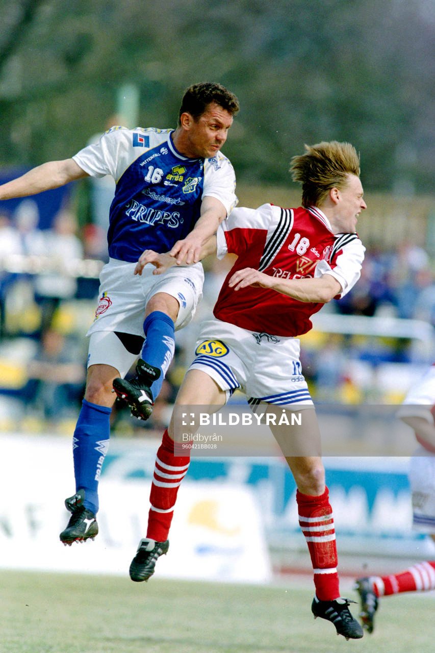 Ulf Johansson, Oddevold och Anders Friberg, Trelleborg i en