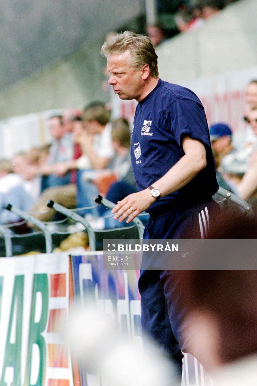 Anders Grönhagen, tränare i Halmstad