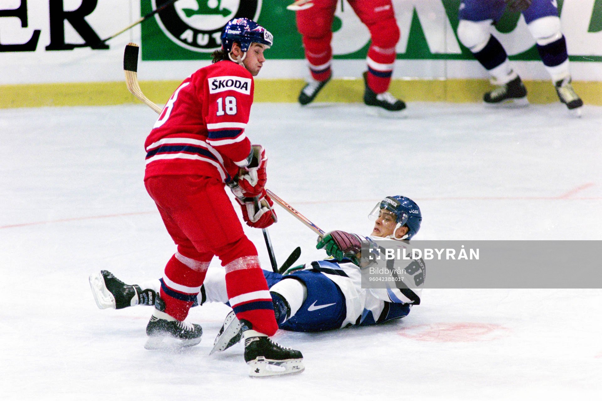 Radek Bonk, Tjeckien och Teemu Selänne, Finland