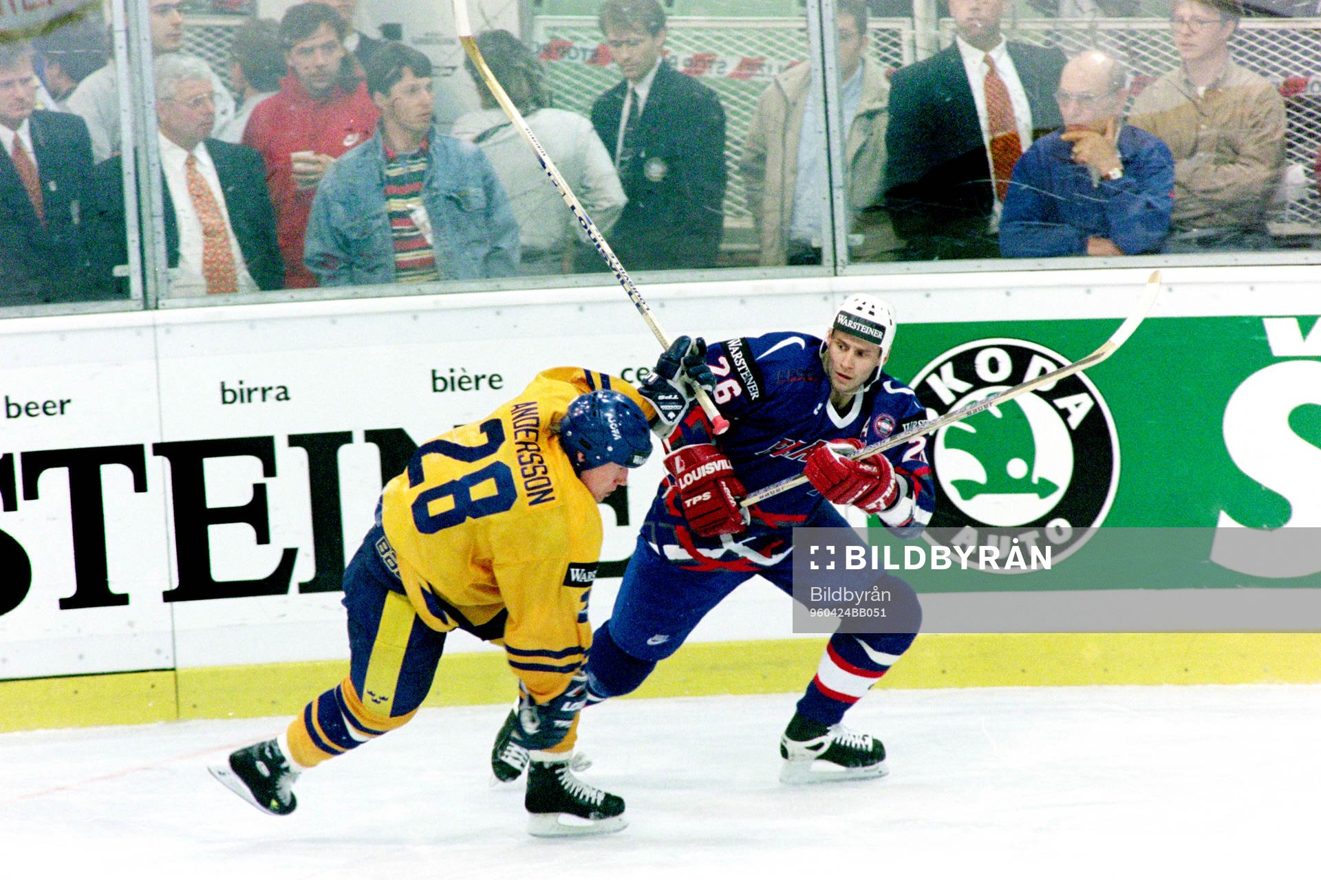 Niklas Andersson, Sverige och Christian Pouget, Frankrike
