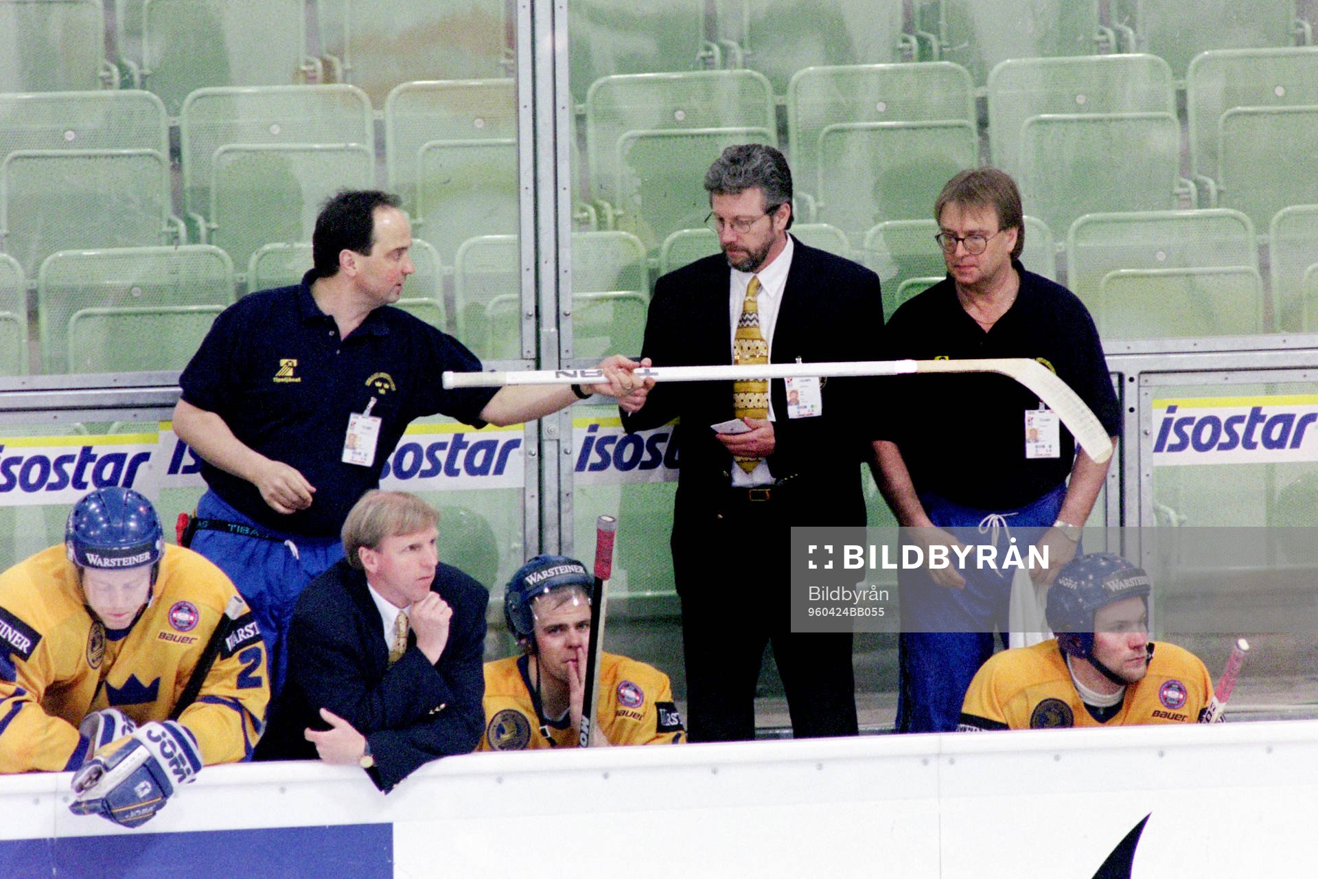 Anders Weiderstål, materialförvaltare och Kent Forsberg,
