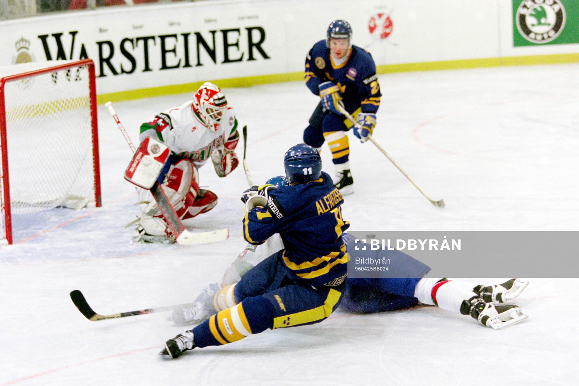Daniel Alfredsson, Sverige i ett anfall