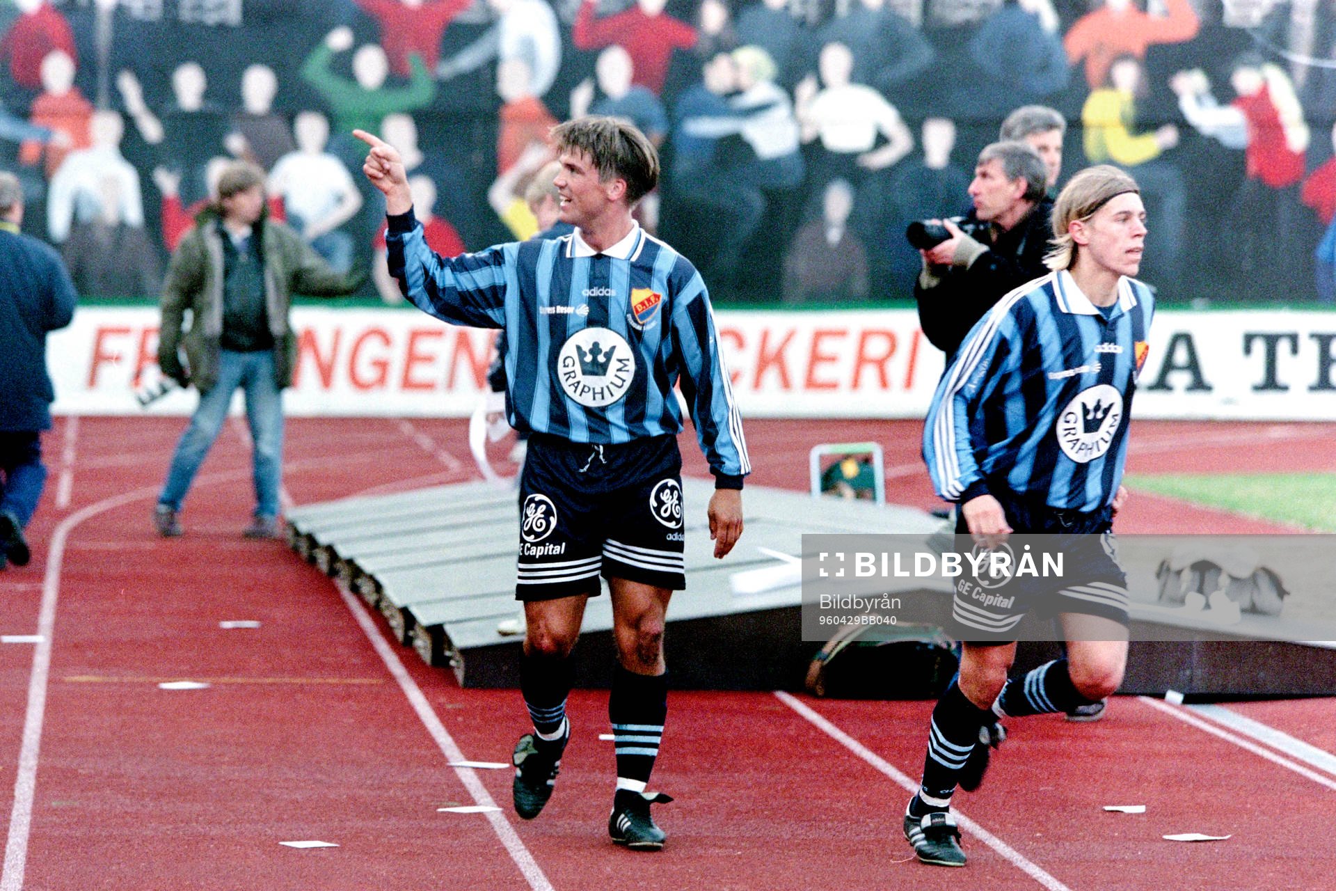 Bo Andersson, Djurgården jublar