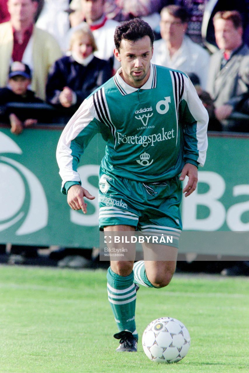 Fotboll, Allsvenskan, Helsingborg - Degerfors, 4-1: Ivan Djuric, Degerfors. 
