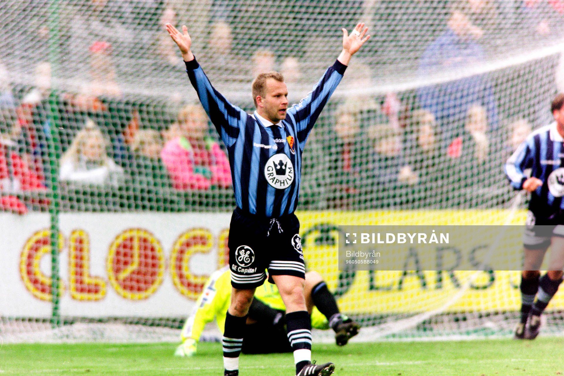Kaj Eskelinen, Djurgården kvitterar till 1-1 och bollen i