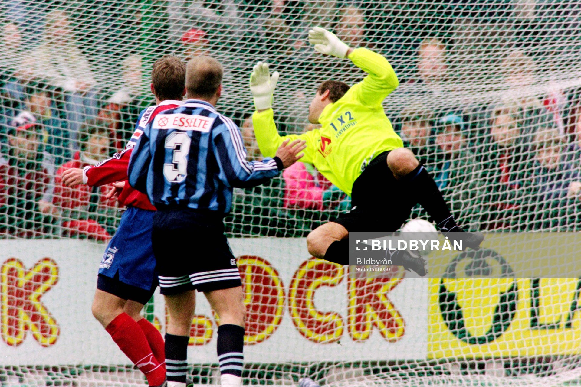 Kaj Eskelinen, Djurgården kvitterar till 1-1 och bollen i