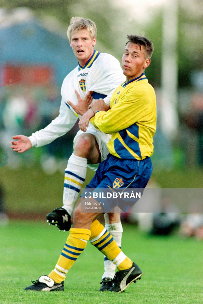 Anders Smith, Sverige B och Marcus Lantz, Sverige U21