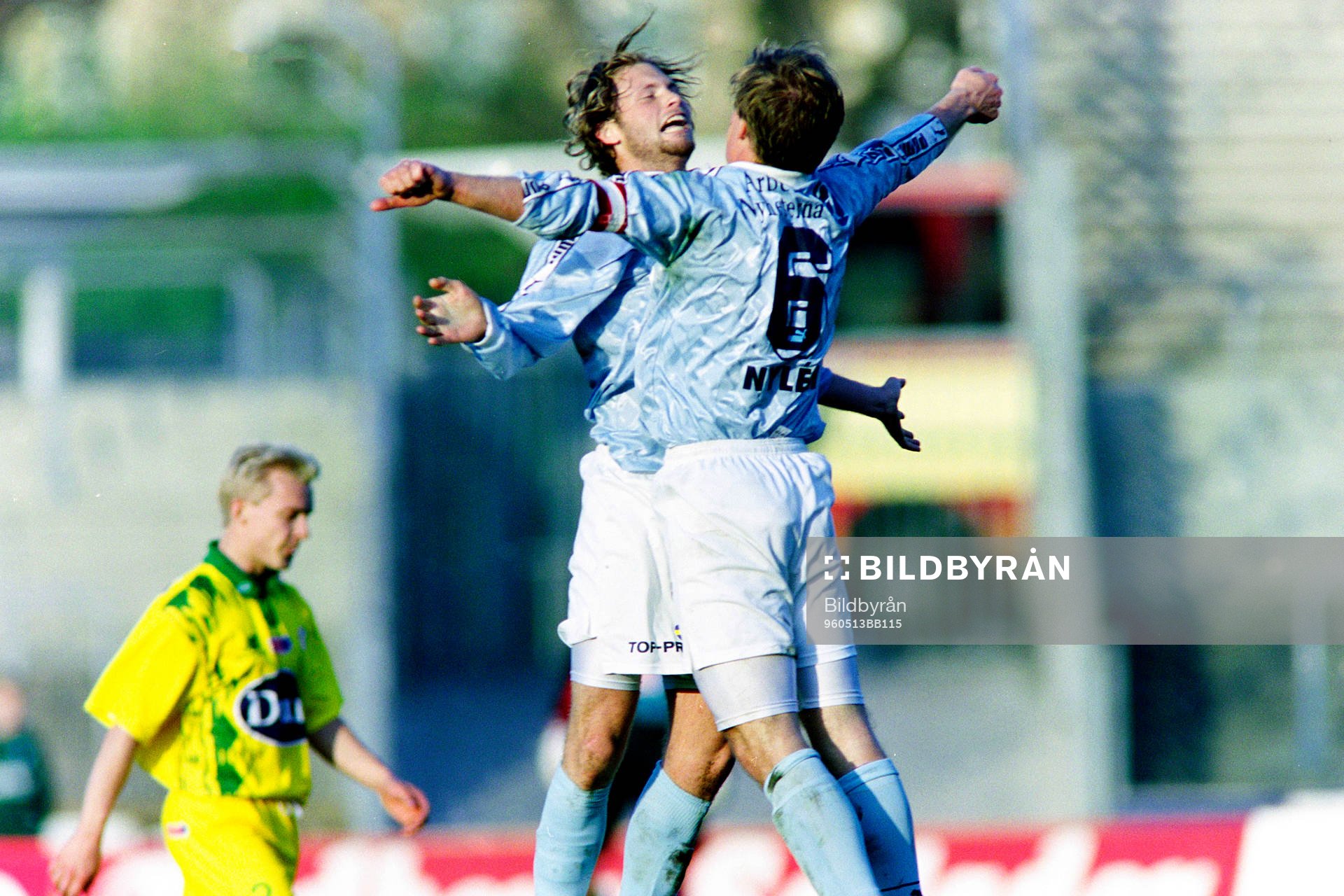 Joakim Persson och Niclas Nylén, Malmö jublar