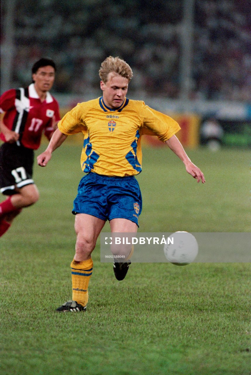 Pär Zetterberg med bollen