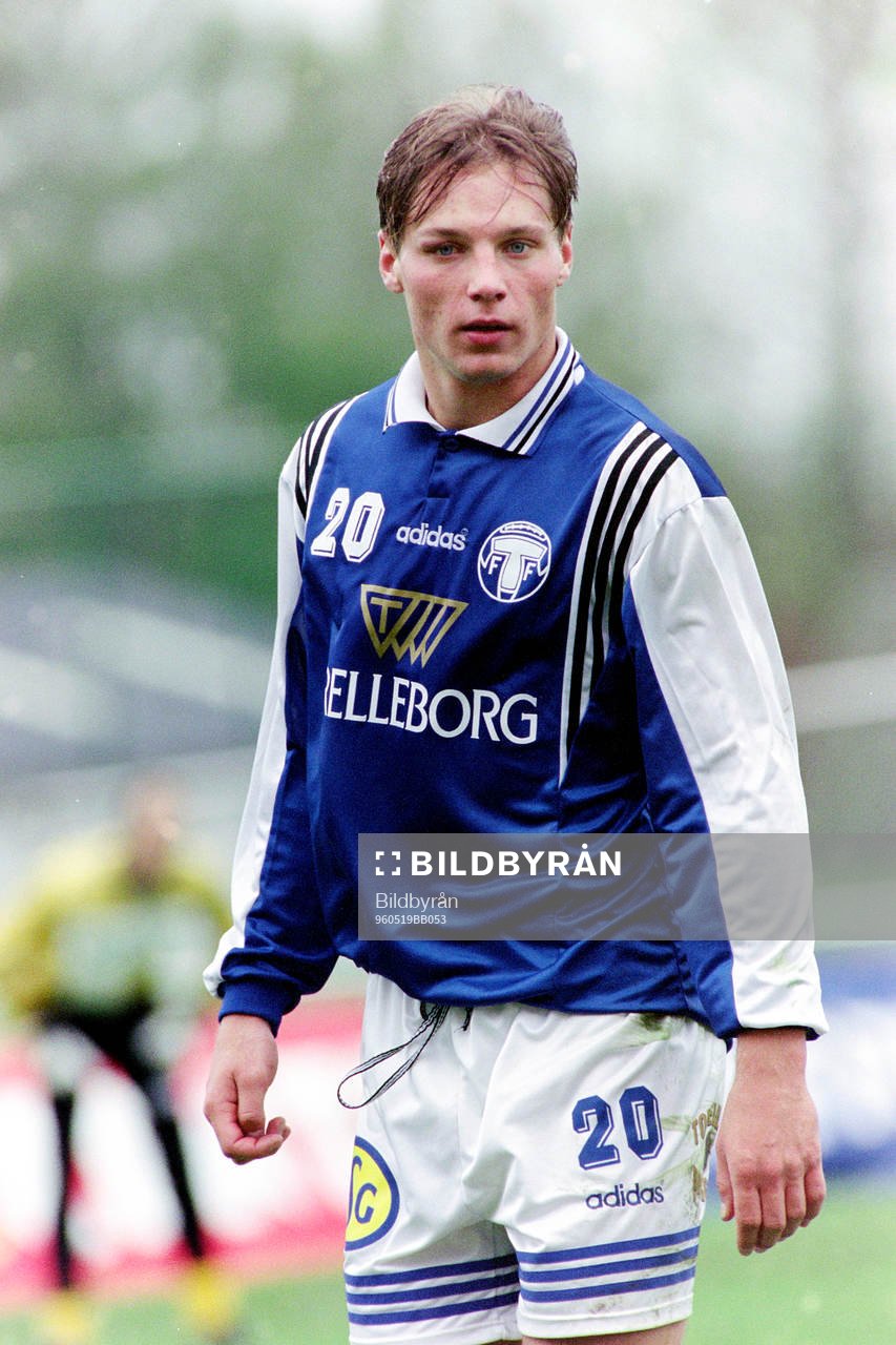 Fotboll, Allsvenskan, Trelleborg - Umeå FC, 3-1: Jörgen Svensson, Trelleborg.  