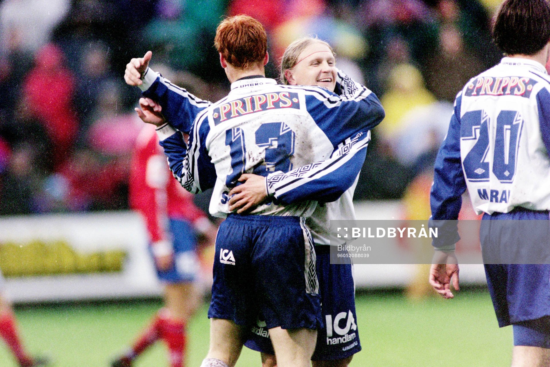 Magnus Samuelsson och Kim Suominen, Norrköping jublar