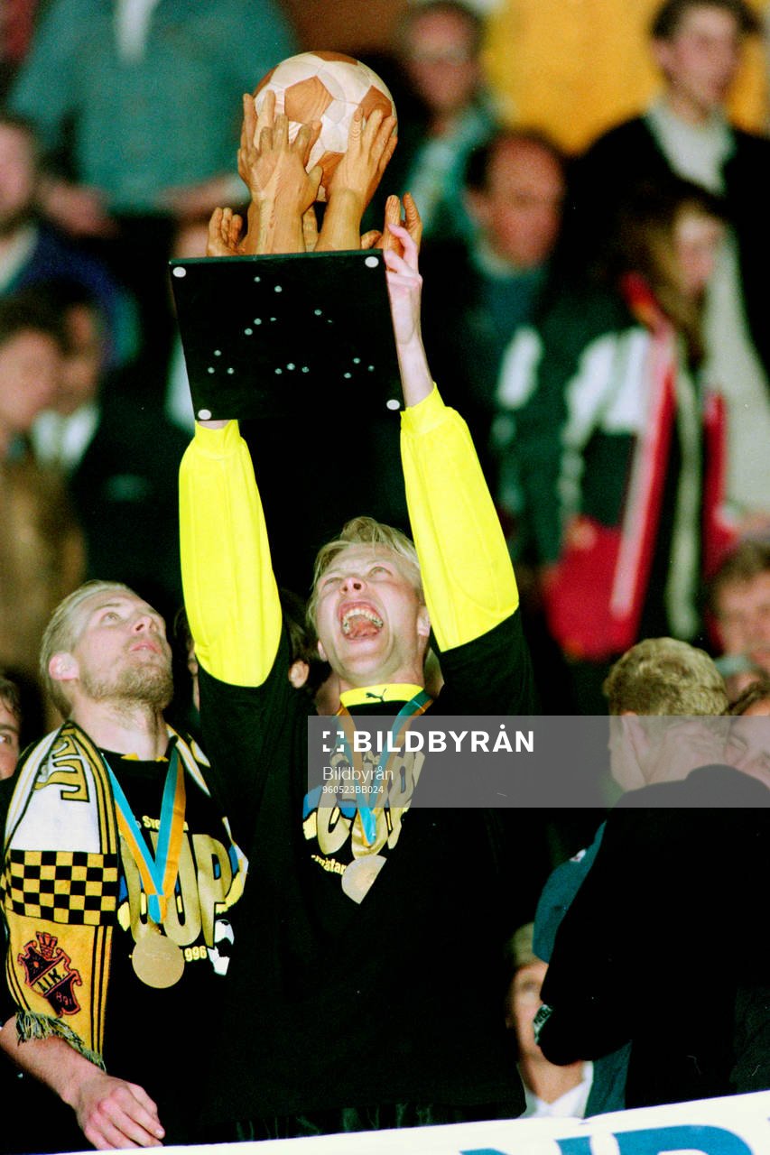 Fotboll, Skandia cupen, Final, AIK - Malmö FF, 1-0, golden