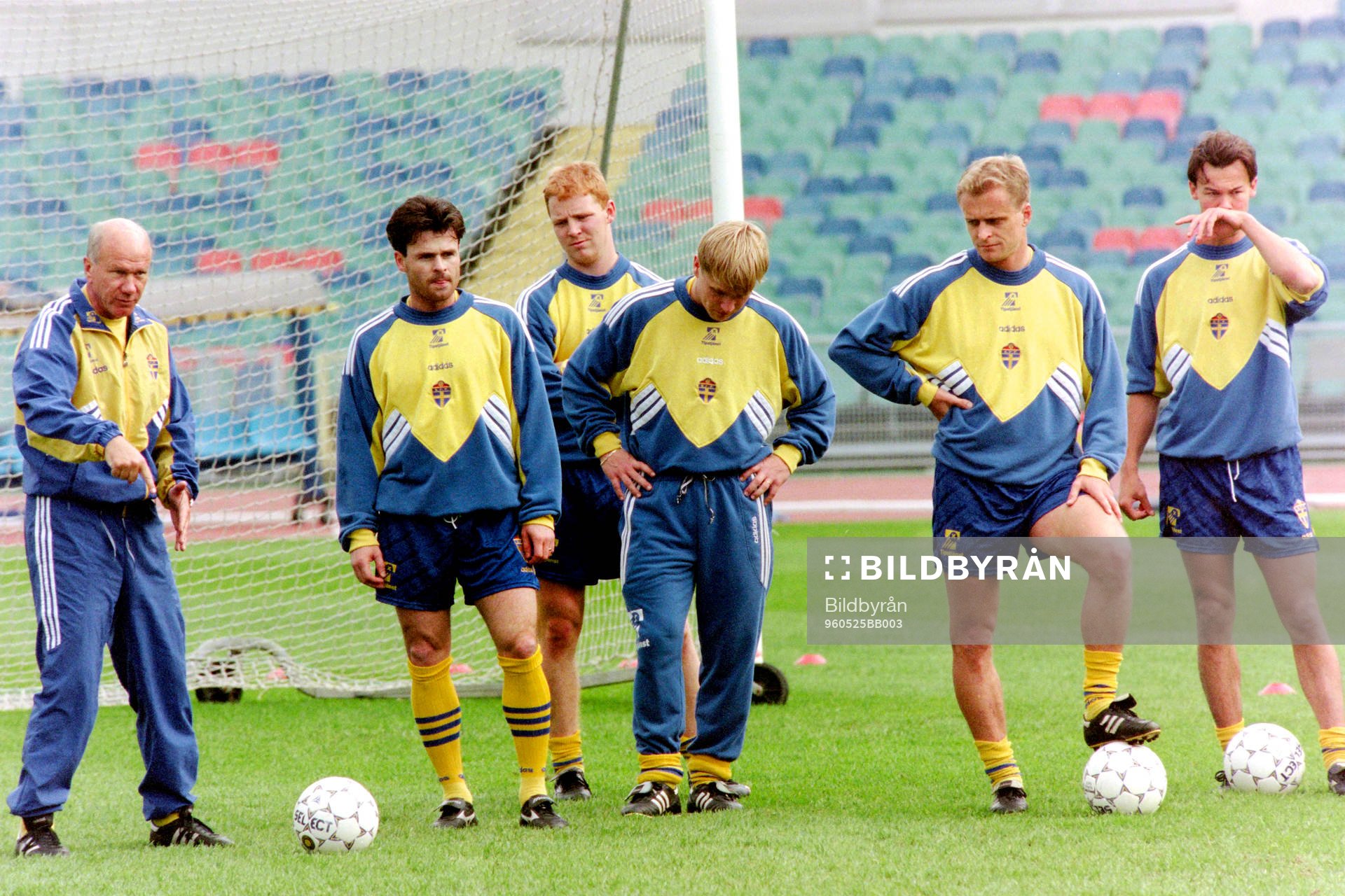 Tommy Svensson, förbundskapten, Anders Limpar,  Jörgen