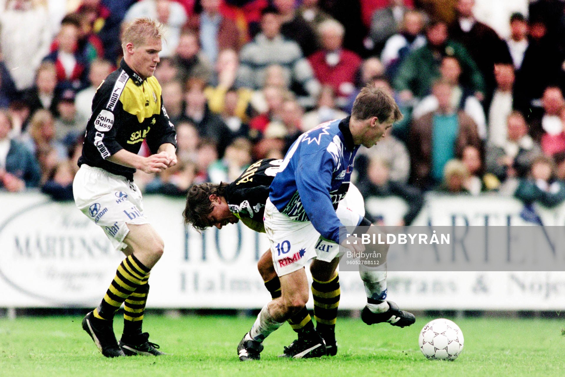 Johan Mjällby och Dick Lidman, AIK