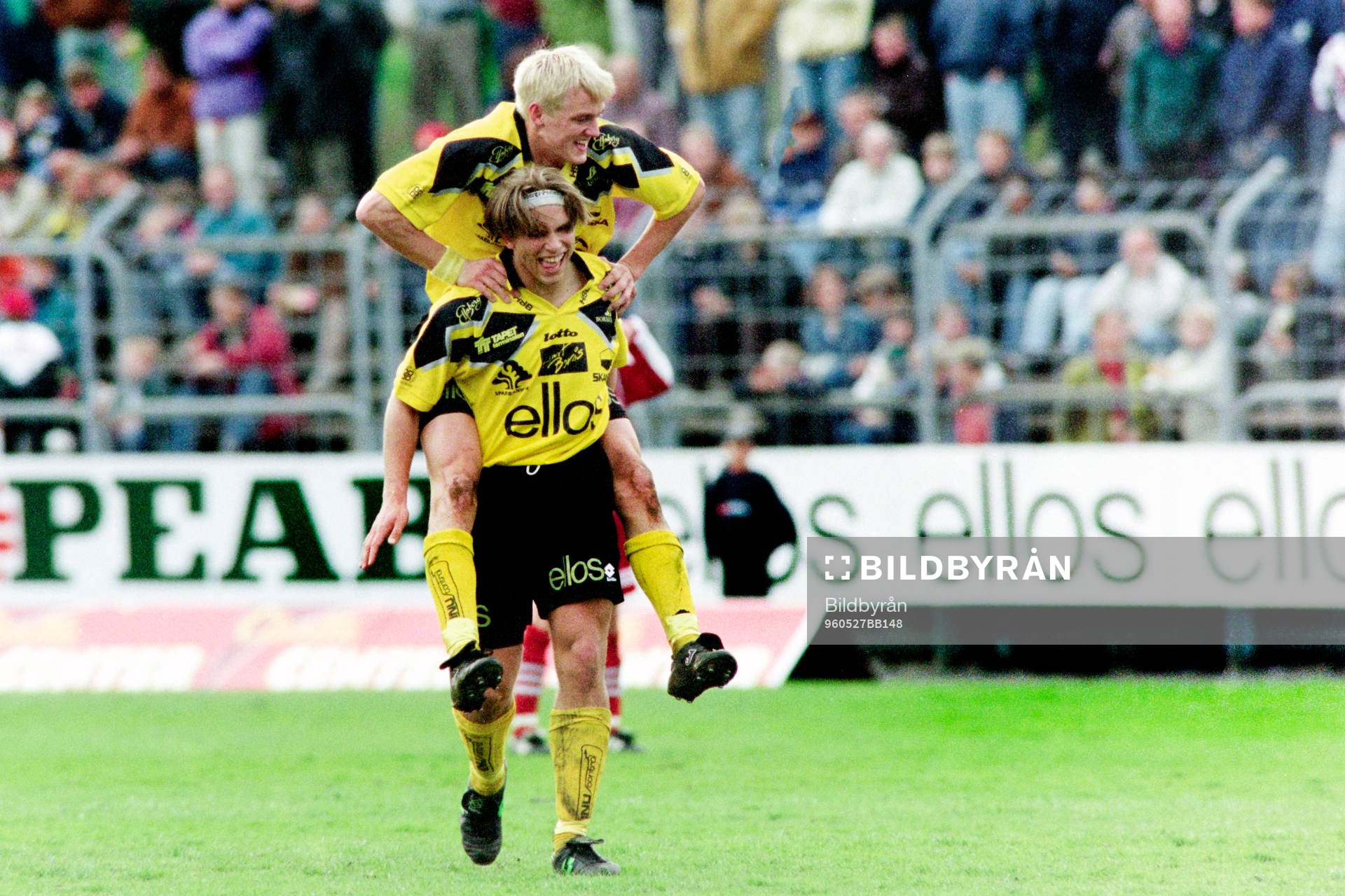 Anders Svensson och Mathias Svensson, Elfsborg jublar