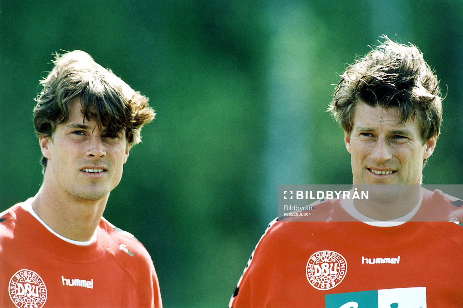 Bröderna Brian Laudrup och Michael Laudrup