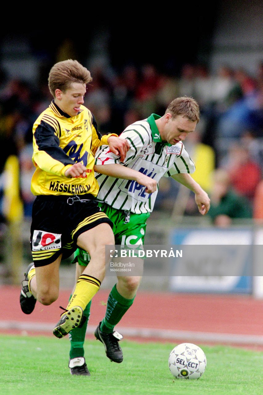Fotboll, Div 1 Södra, IFK Hässleholm - Västra Frölunda,