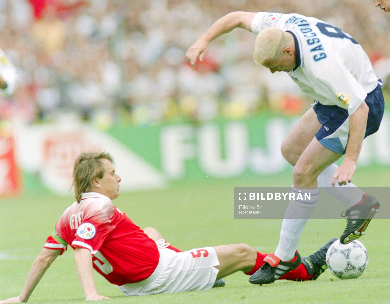 Football, Uefa EURO 1996 (England), Group A, England -