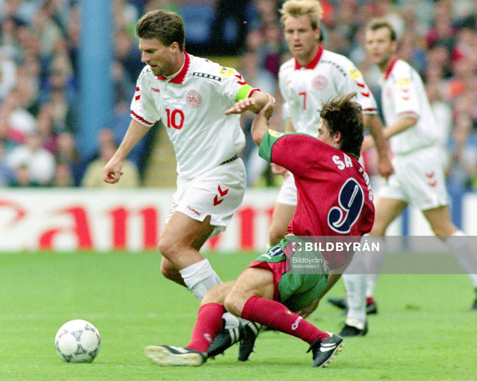 Football, Uefa EURO 1996 (England), Group D, Denmark -