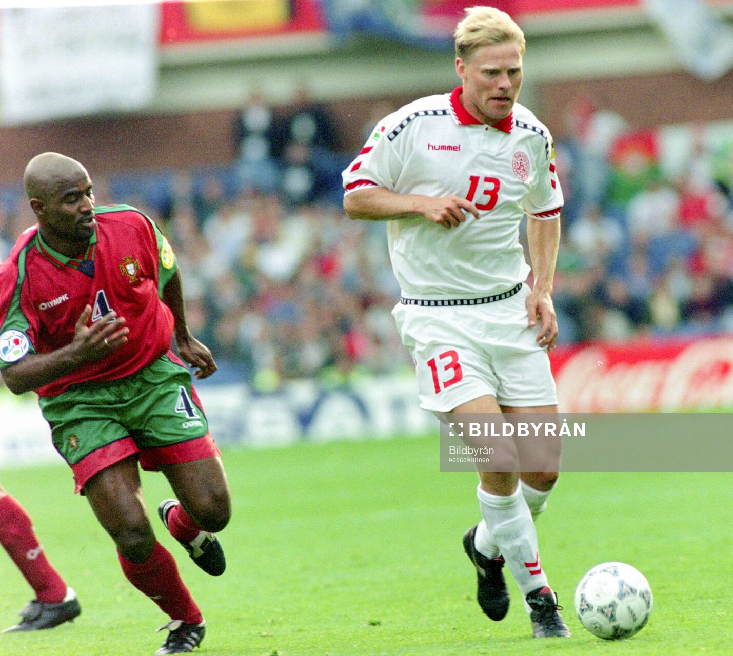 Football, Uefa EURO 1996 (England), Group D, Denmark -