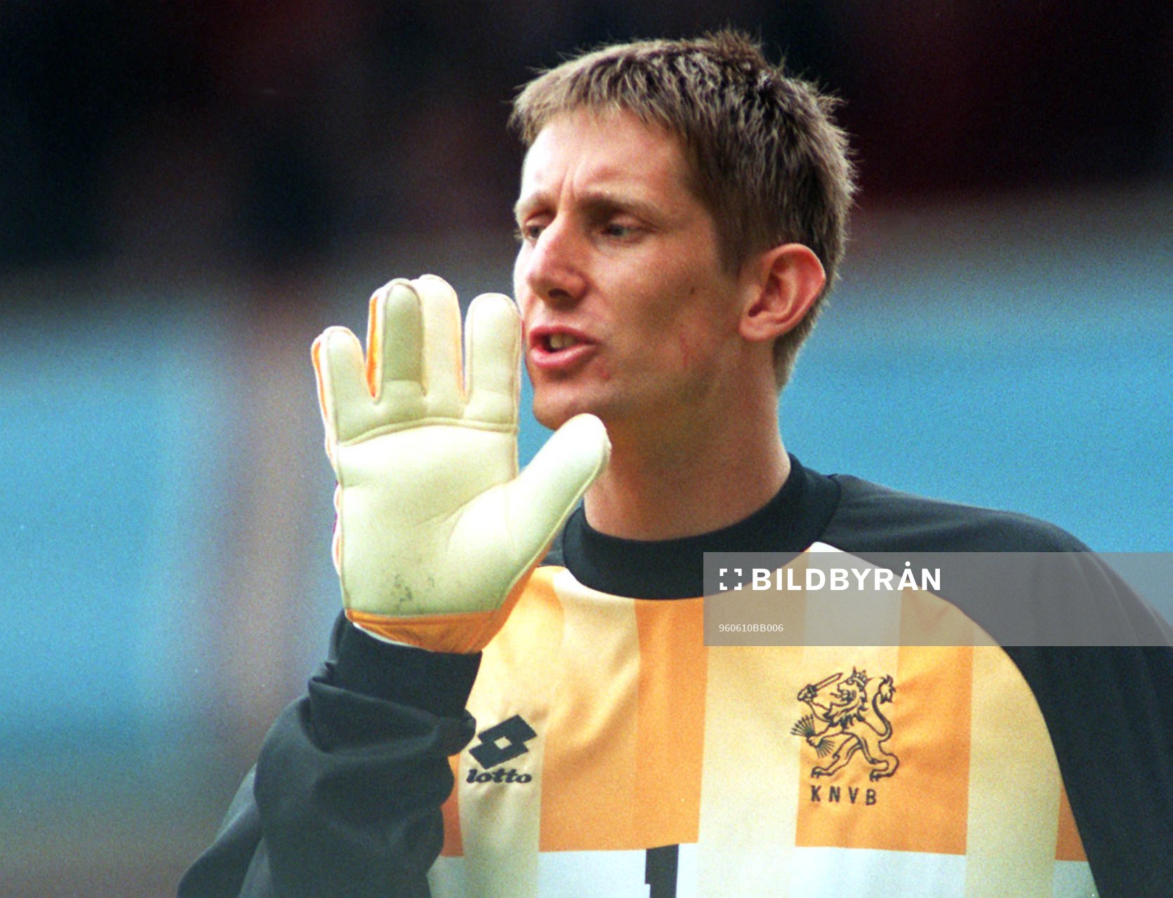 Edwin van der Sar, målvakt i Holland