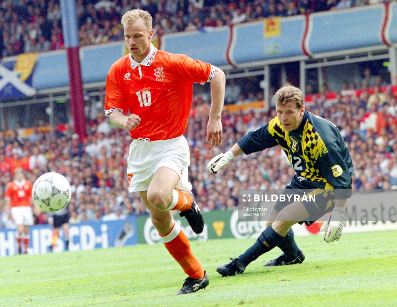 Football, Uefa EURO 1996 (England), Group A, Netherlands -