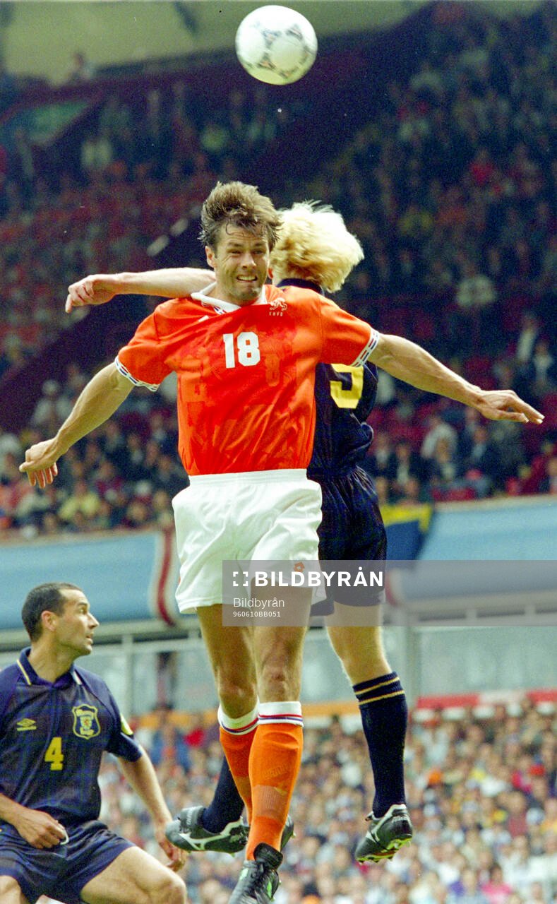 Football, Uefa EURO 1996 (England), Group A, Netherlands -