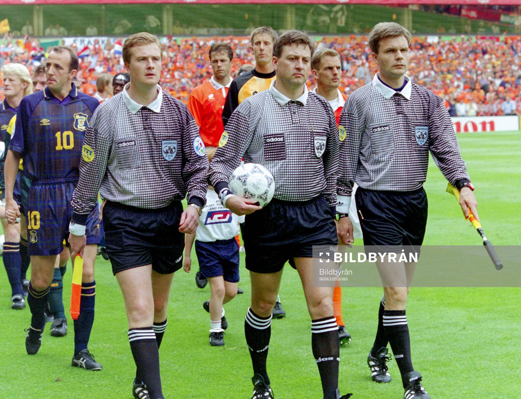Football, Uefa EURO 1996 (England), Group A, Netherlands -