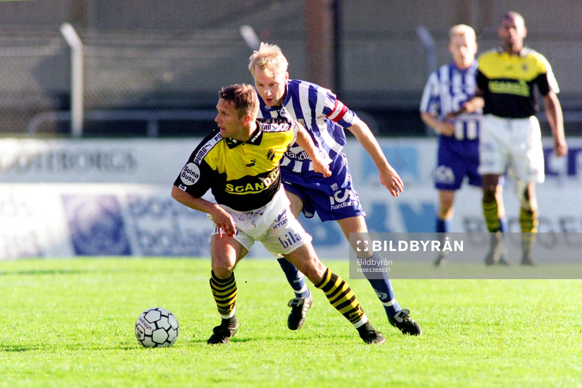 Ola Andersson, AIK med Håkan Mild, Göteborg i ryggen