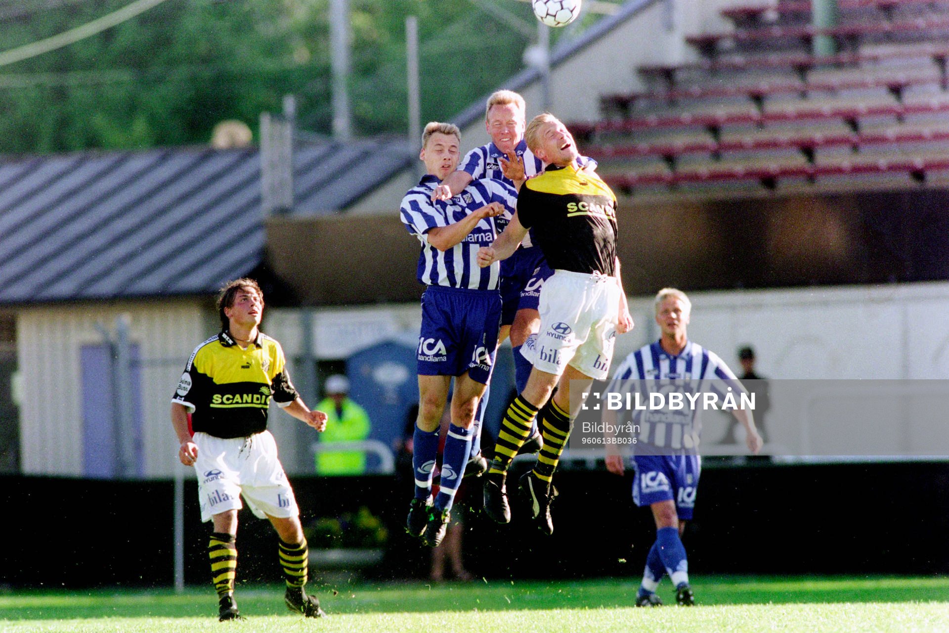 Jonas Olsson och Stefan Lindqvist, Göteborg i en nickduell