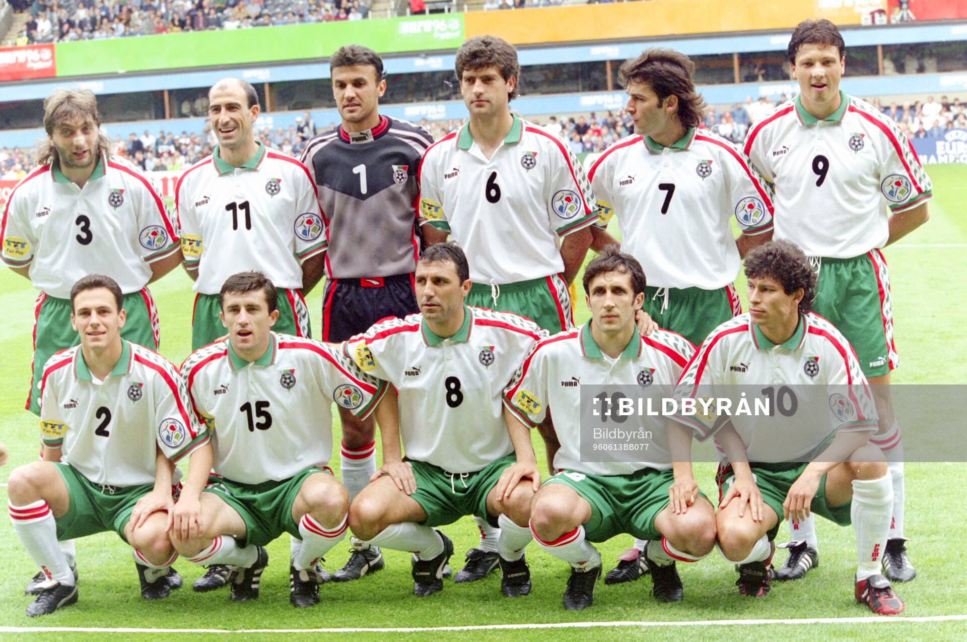 Football, Uefa EURO 1996 (England), Group B, Bulgaria -