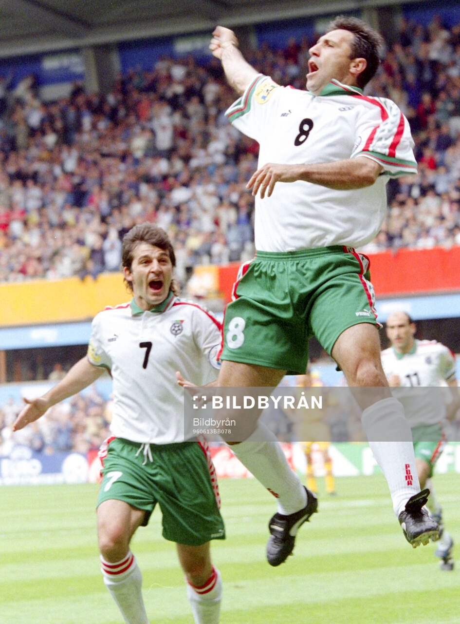 Football, Uefa EURO 1996 (England), Group B, Bulgaria -