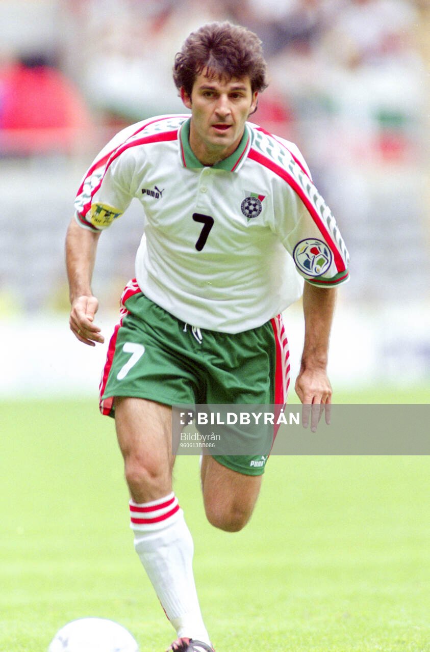 Football, Uefa EURO 1996 (England), Group B, Bulgaria -