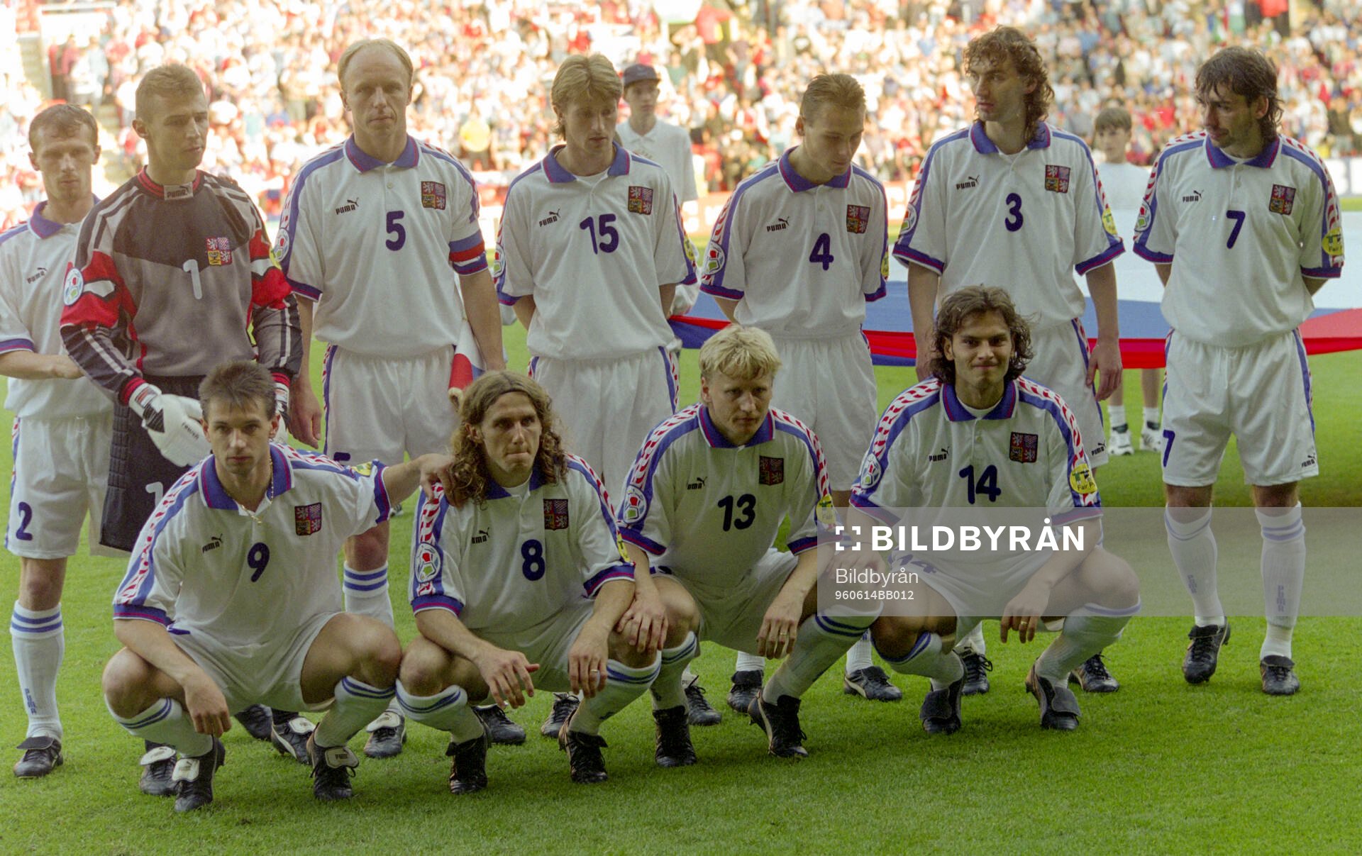 Football, Uefa EURO 1996 (England), Group C, Czech Republic