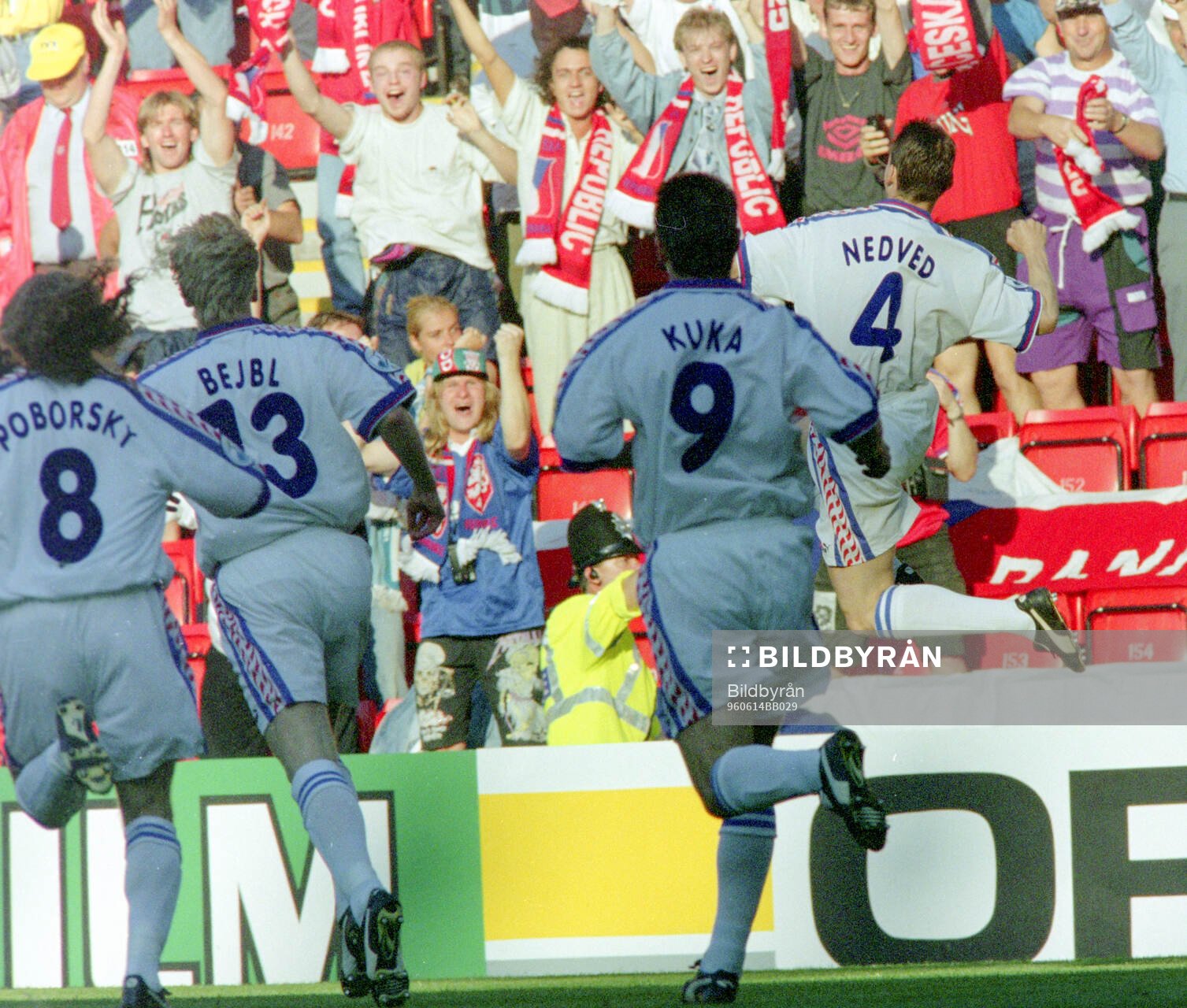 Football, Uefa EURO 1996 (England), Group C, Czech Republic
