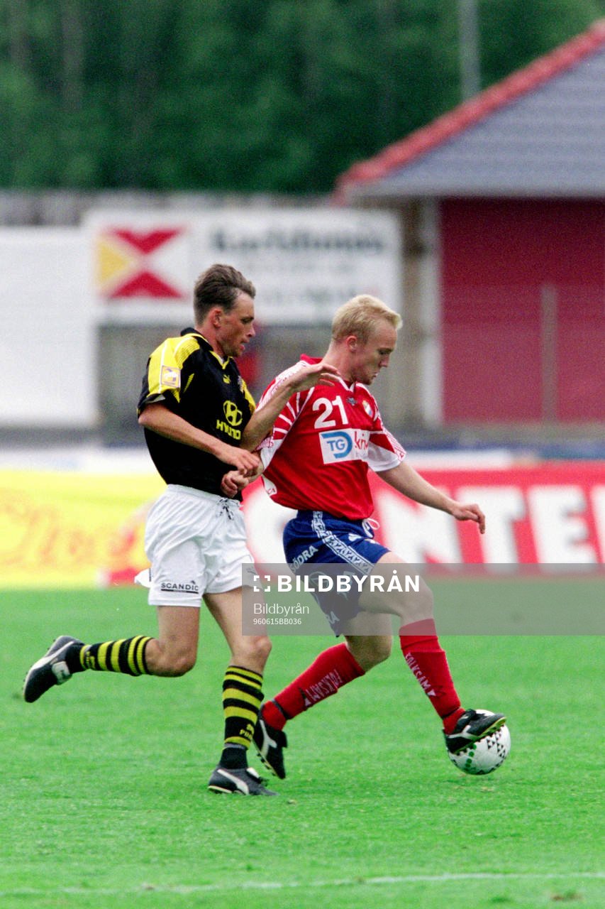 Anders Blomqvist, Öster med Mattias Johansson, AIK i ryggen